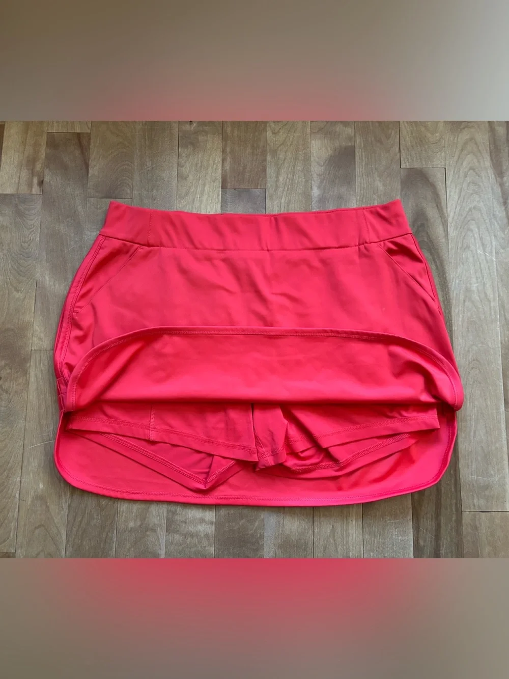 Columbia Coral Pink Athletic Women's Skort - Picture 5 of 11